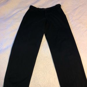 Men’s Black Haggar khakis